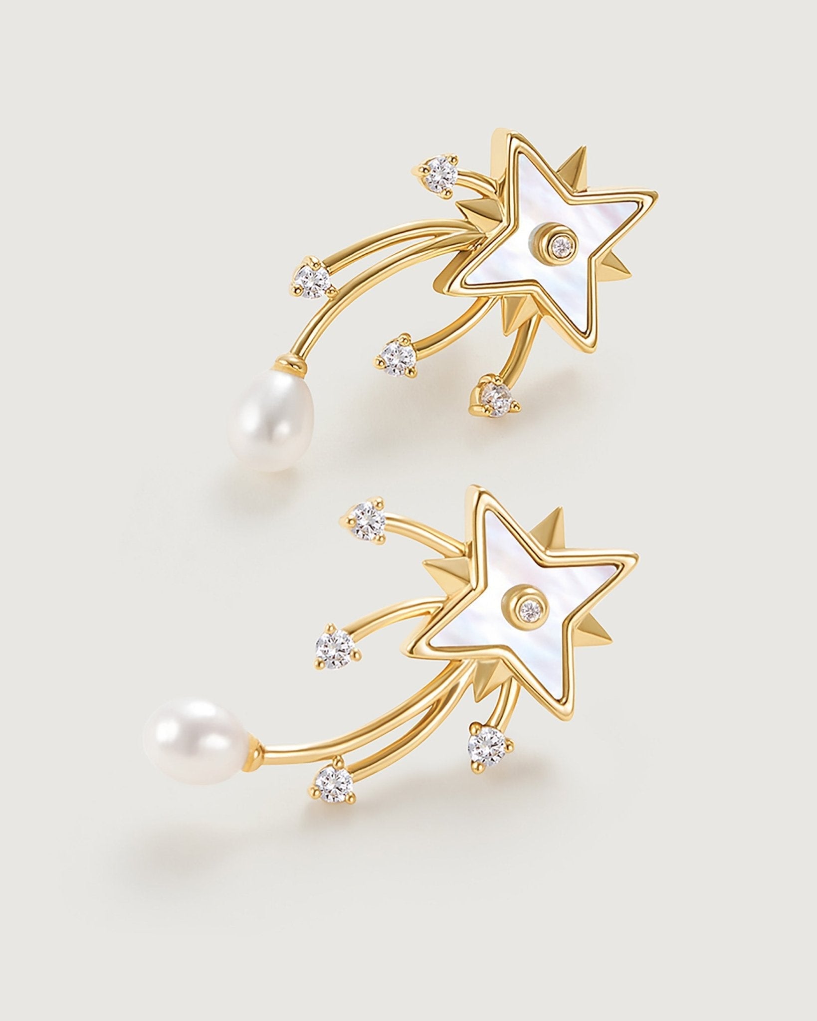 Radiant Heart North Star Earring