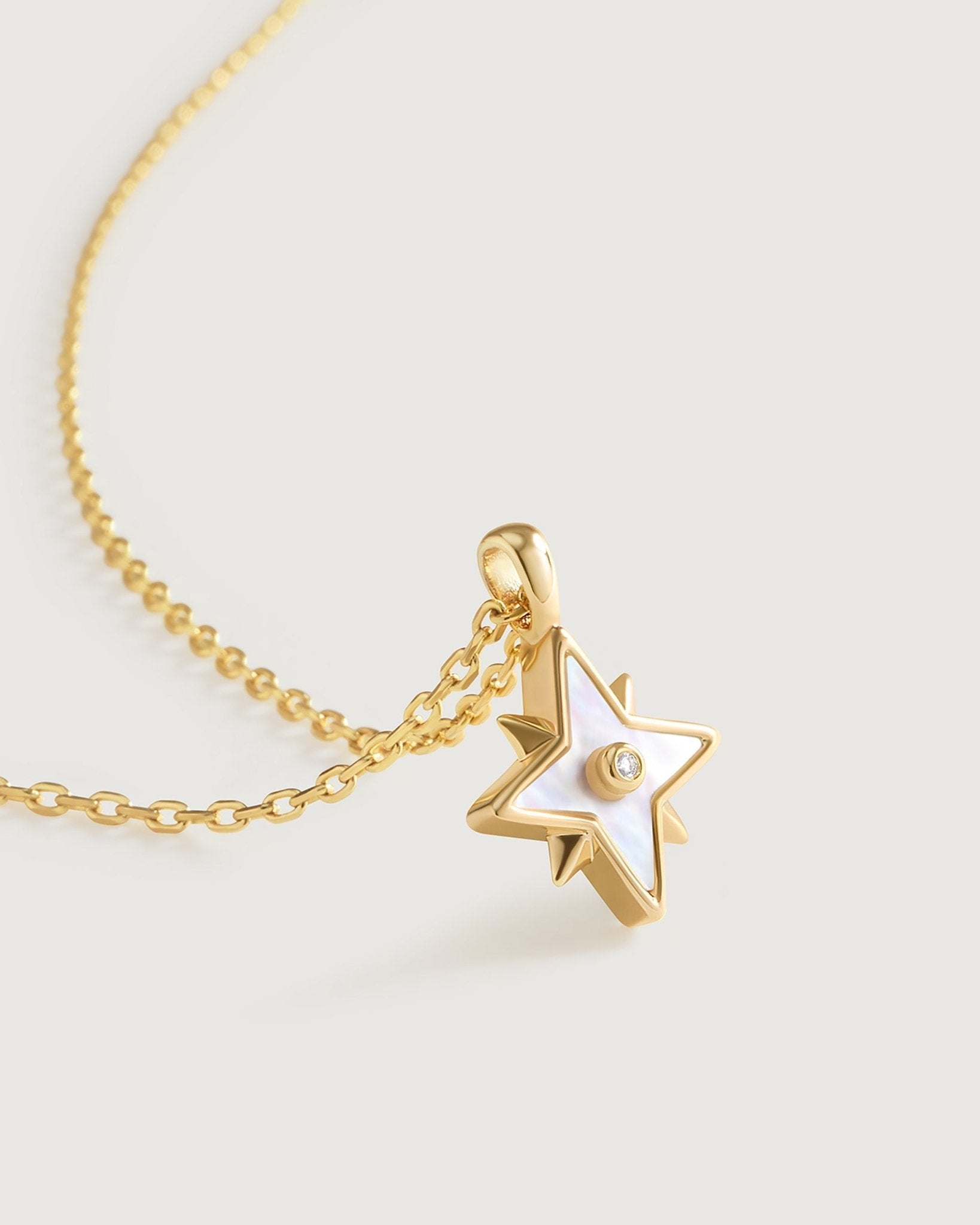 Radiant Heart North Star Necklace