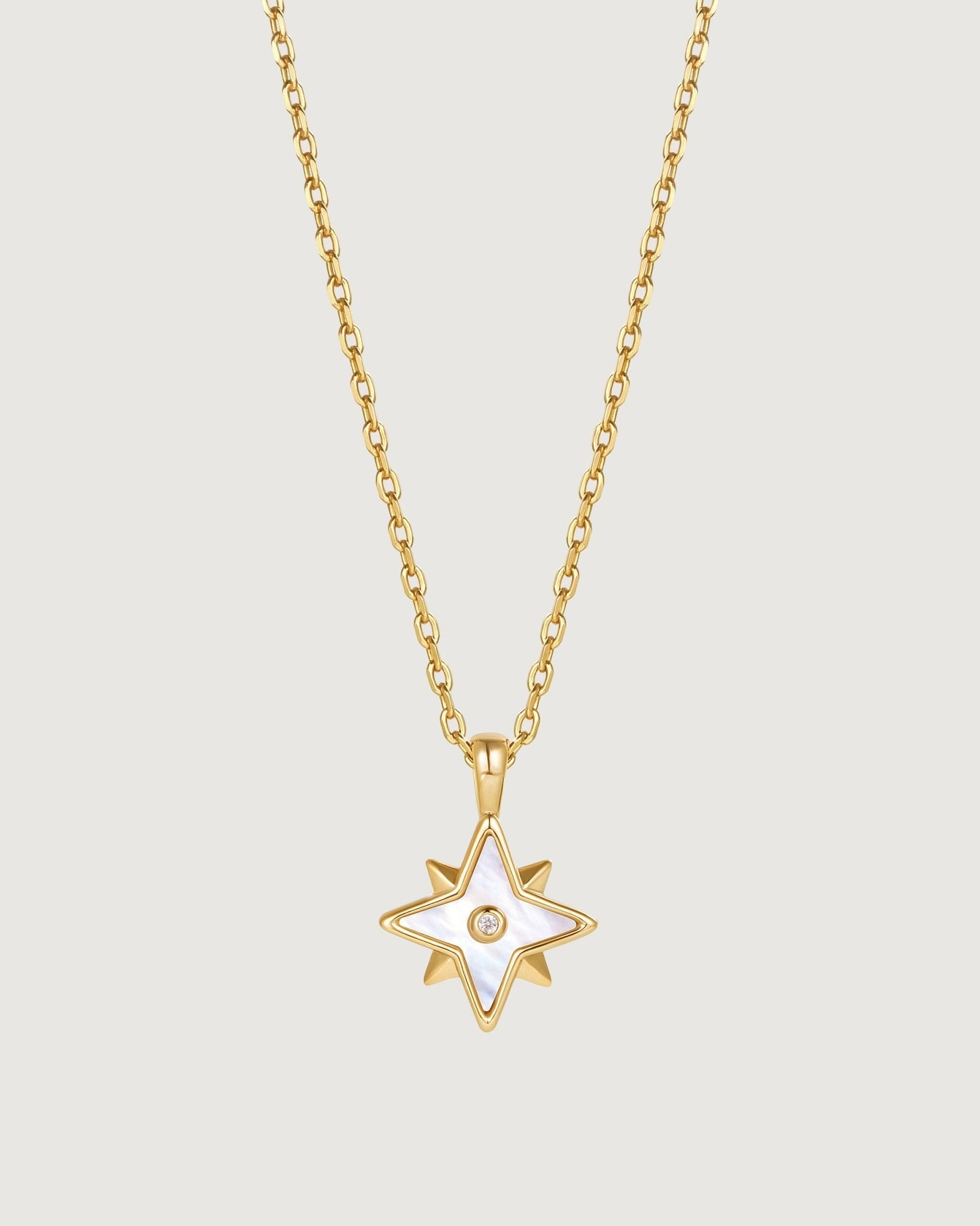 Radiant Heart North Star Necklace