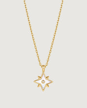 Radiant Heart North Star Necklace