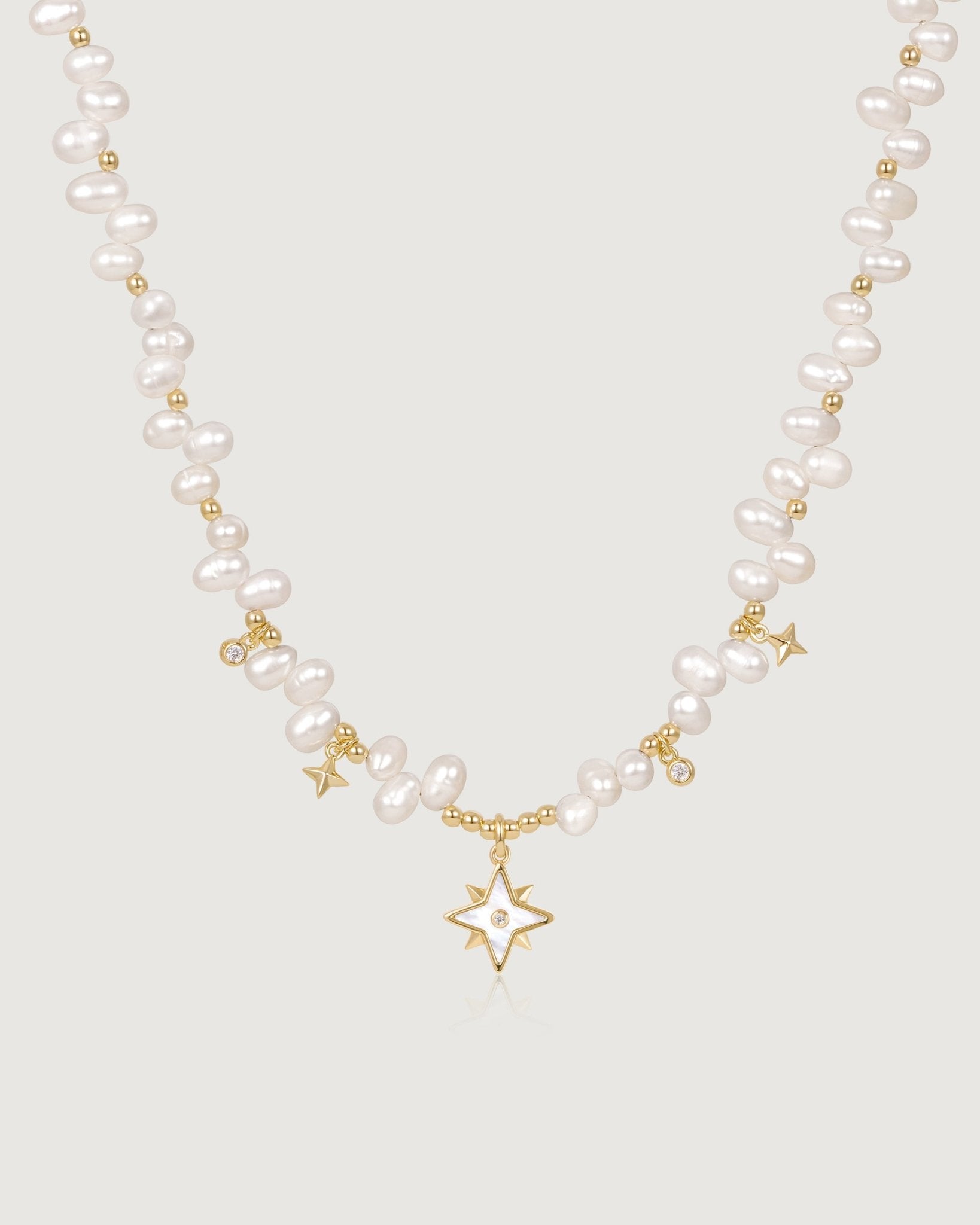 Radiant Heart Pearl Necklace