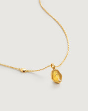 Raw Citrine Necklace