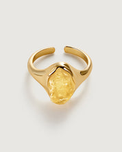 Raw Crystal Ring