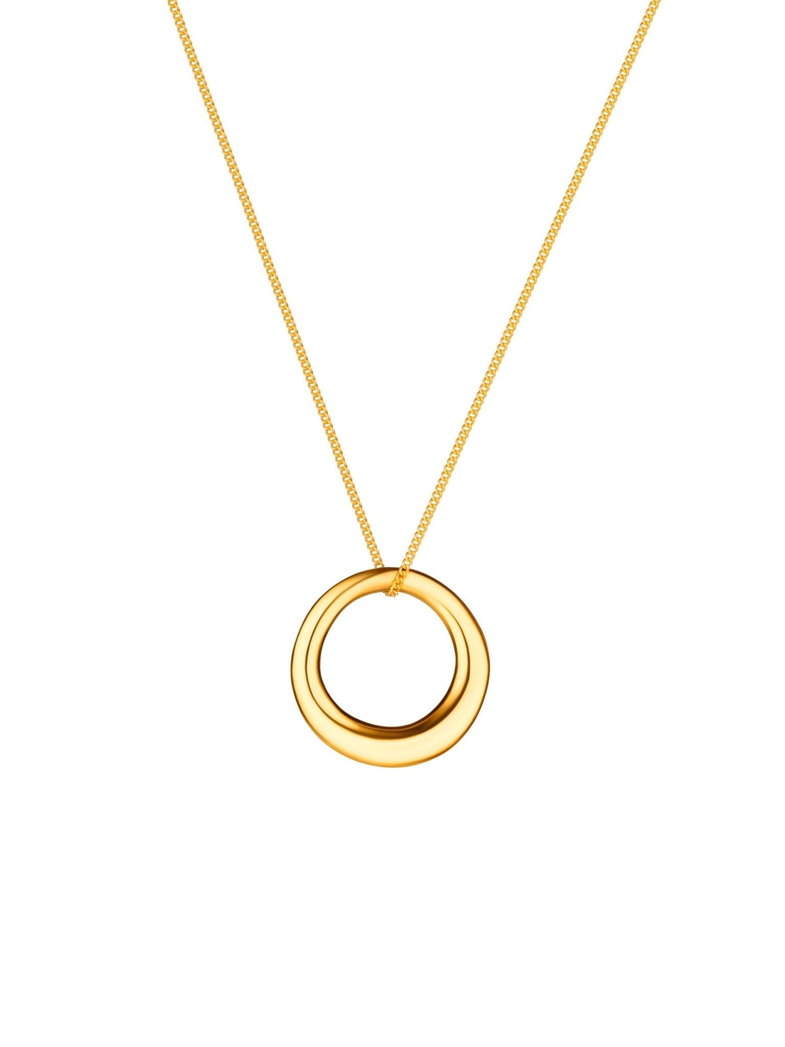 Round Trip Loop Pendant