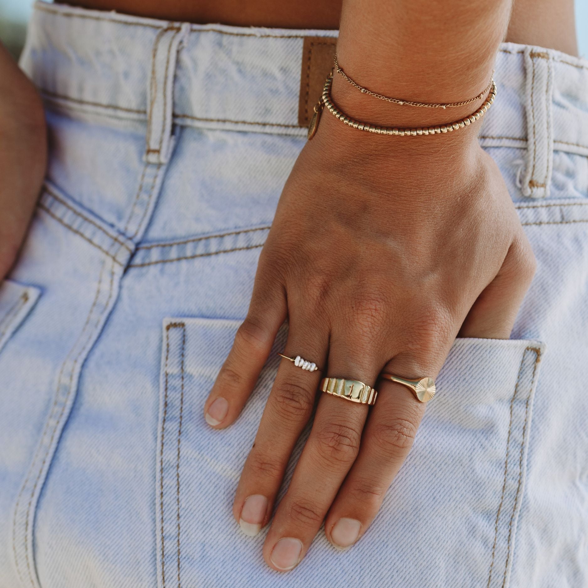 Sun Signet Ring