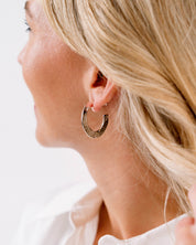 Hammered Hoops