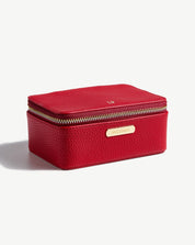 Small Jewelry Case | Berry Red