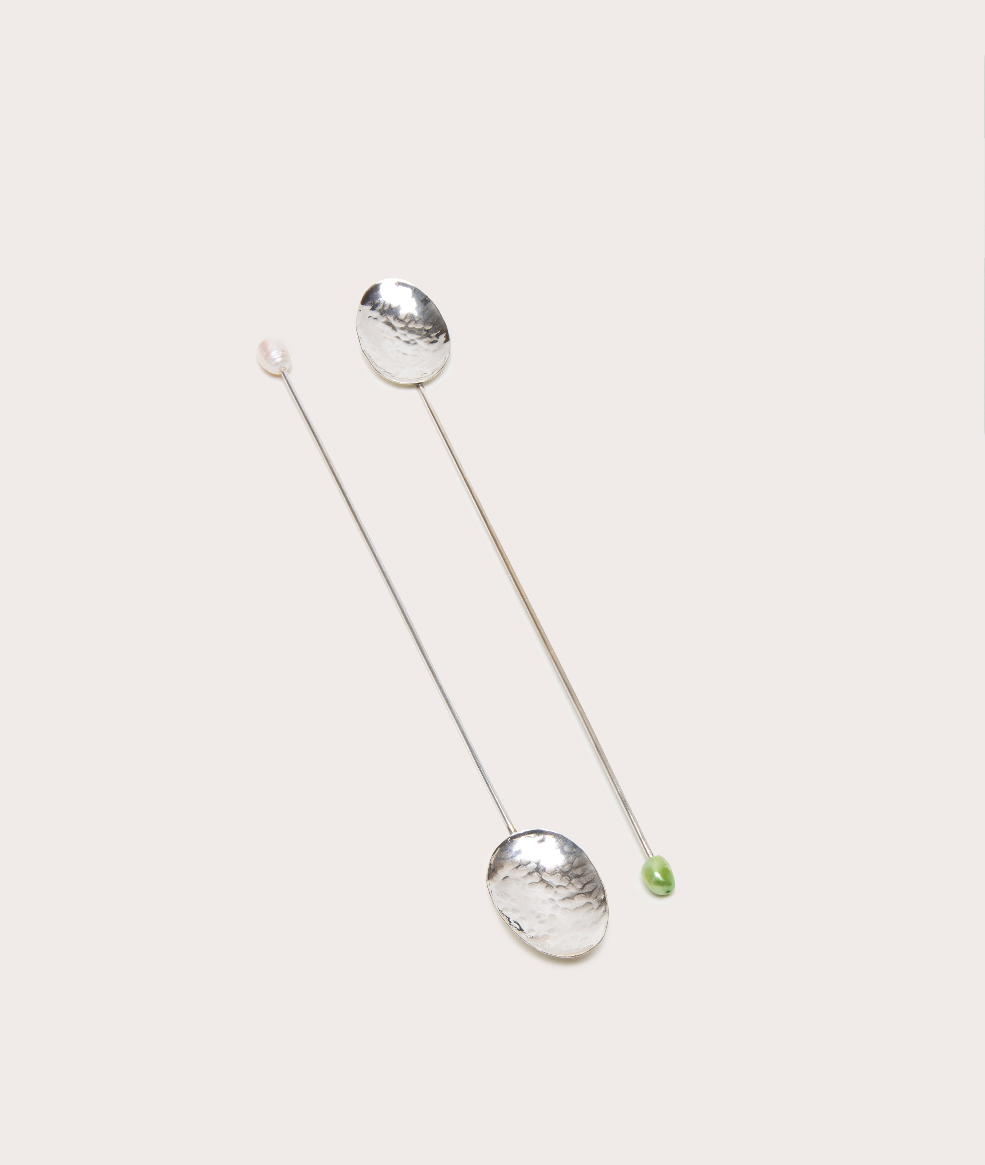 Iced Tea Spoon, Pearl