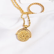 Golden Sun Necklace