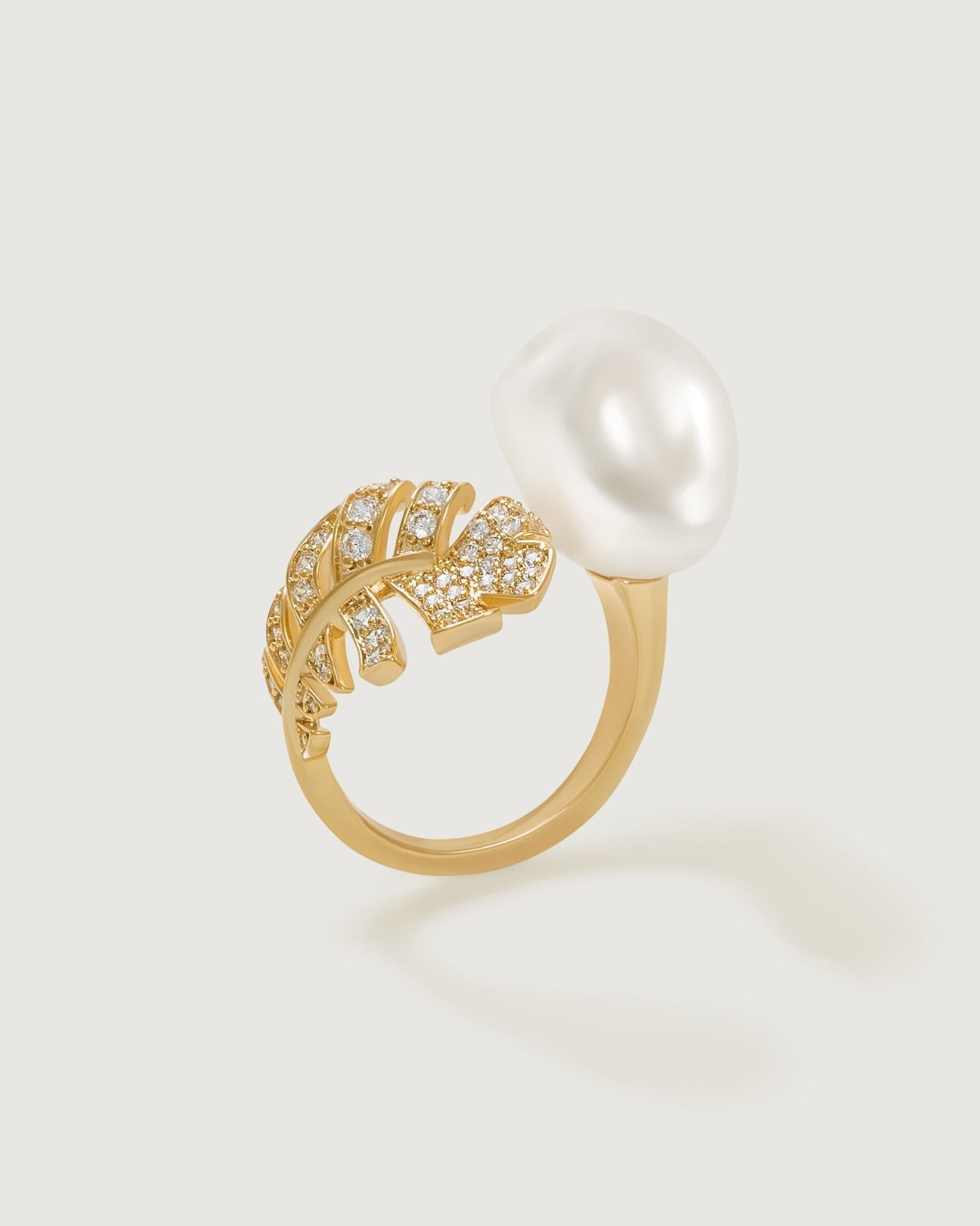 Sunshine Manor Baroque Pearl Ring