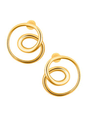 Swirly Mini Mismatched Hoops