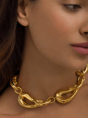 Tinashe - Chunky Twist Link Choker