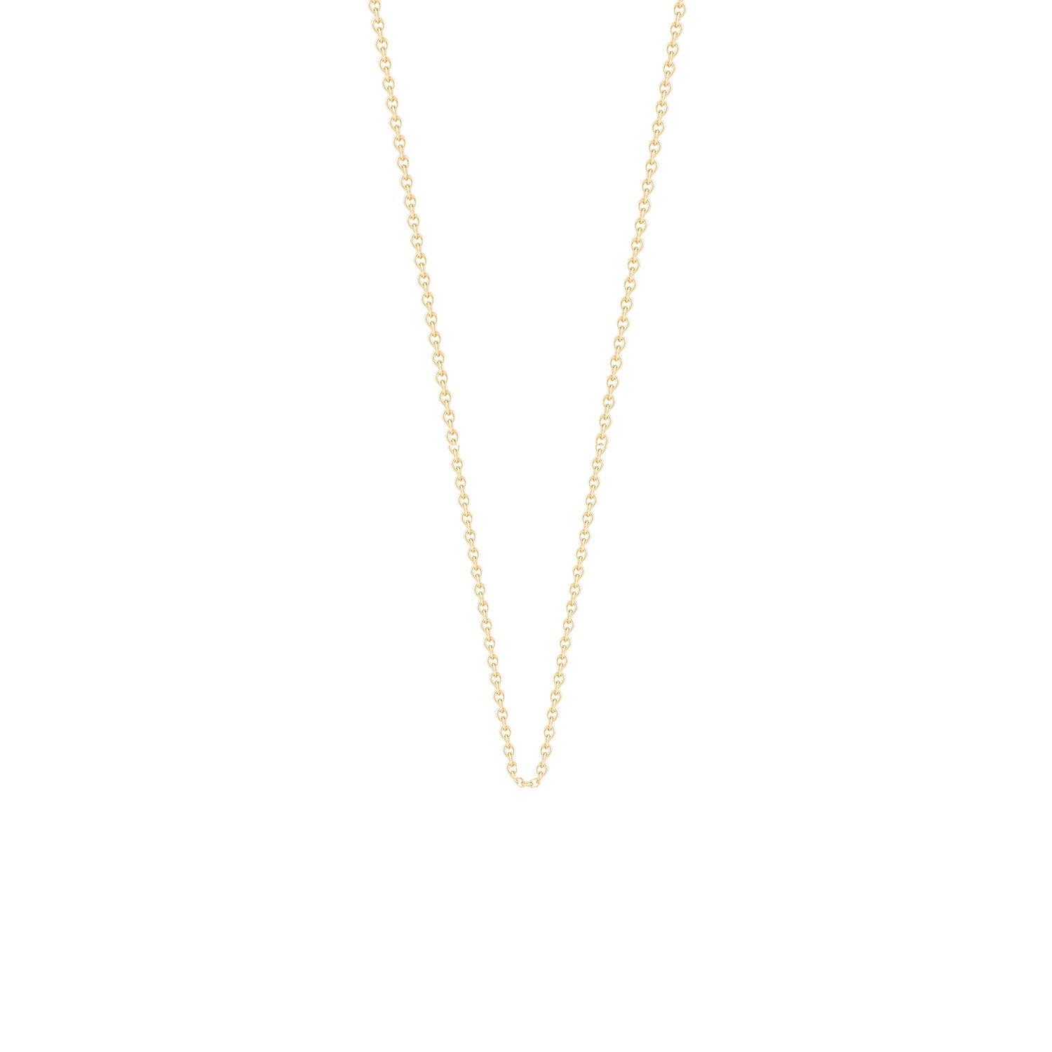 14kt Gold Diamond Cut Link Chain