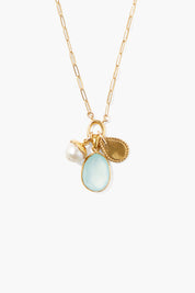 Vivienne Charm Necklace Gold Mix