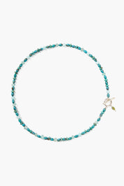 Indira Toggle Necklace Turquoise Mix