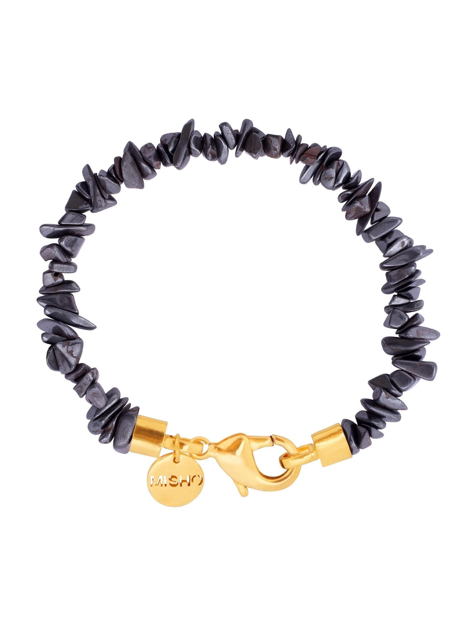 Vedang Raina - Hematite Bracelet