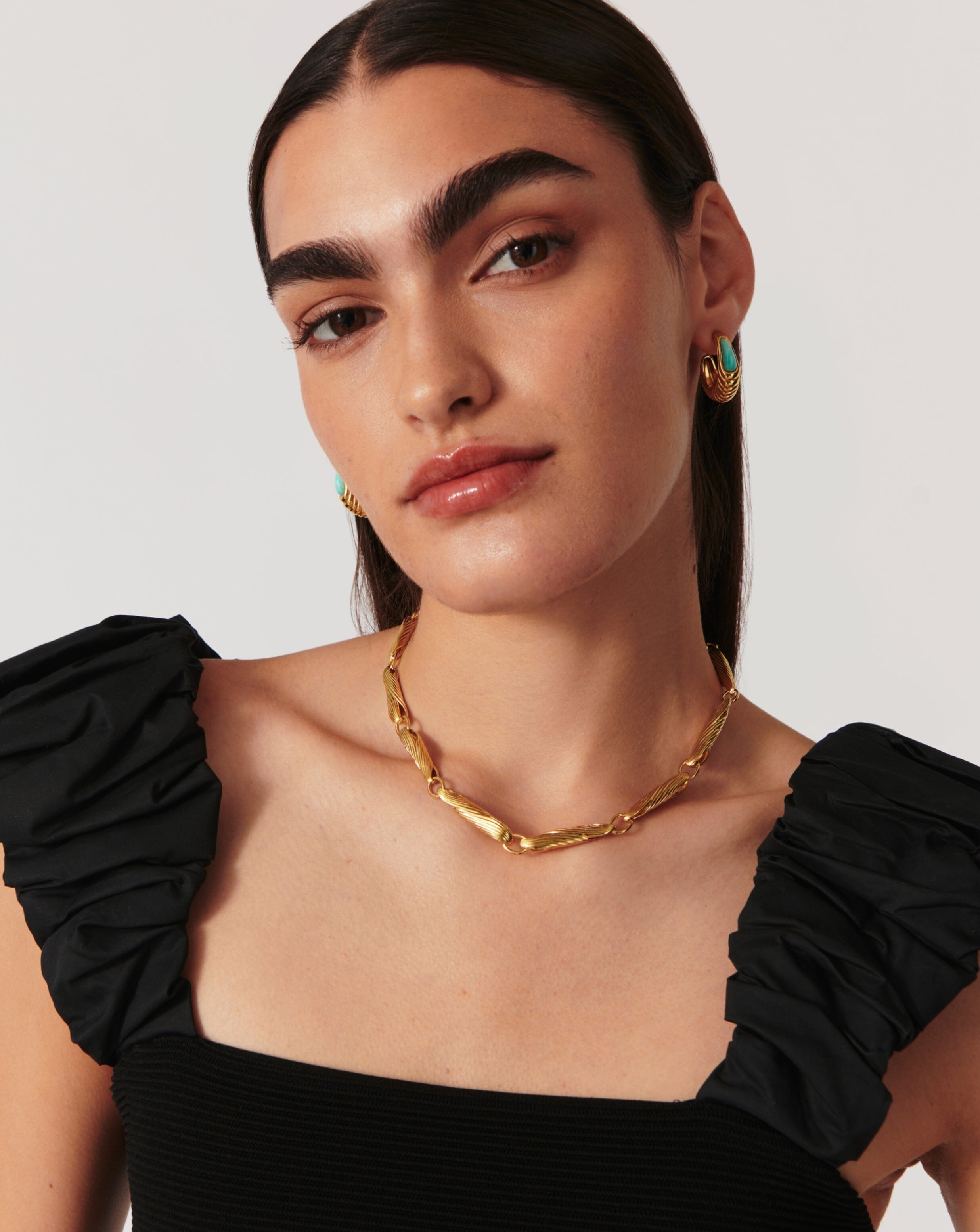 Wavy Ridge Gemelli Chunky Choker