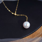 Single Drop Pearl Necklace