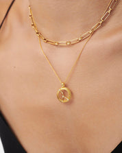 Zodiac Constellation Pendant Necklace - Cancer | 18k Gold Vermeil/Cancer